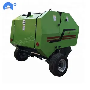 CE approved good permoramance hot sale mini round hay baler use for tractor