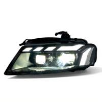 Accessoires automobiles SJC, phares pour Audi A4 2008-2012, mise à niveau vers des phares LED de style RS, système de feux de jour, plug & play