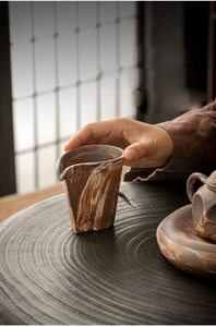 Service à thé en grès écologique de style <span class=keywords><strong>japonais</strong></span> rétro, accessoires, petite carafe en céramique résistante à la chaleur, <span class=keywords><strong>Gong</strong></span> Dao Bei Fair - Product Image 4