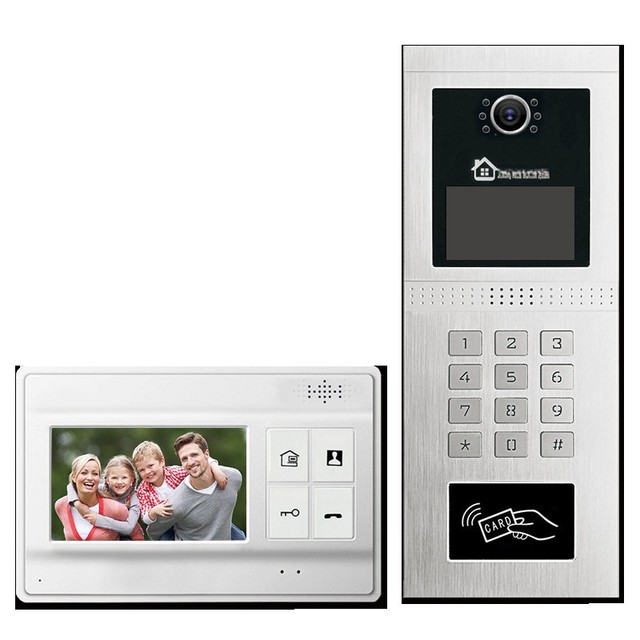 Factory-direct Sales High-definition Video Intercom Access Control System Featuring Two-way Talk Remote Unlocking Indoor