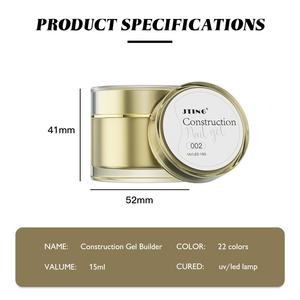 JTING Gel Constructor de Uñas Acrílico de Alta Consistencia, Set de Extensión de Uñas en Gel, 22 Colores Únicos en Frascos, Gel Escultor Camuflaje OEM - Product Image 3