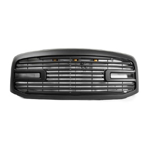 Grille + coque Big Horn II 3 LED noir mat emballée pour <span class=keywords><strong>Ram</strong></span> 1500 06-08, <span class=keywords><strong>Ram</strong></span> 2500 <span class=keywords><strong>3500</strong></span> 06-09 - Product Image 2