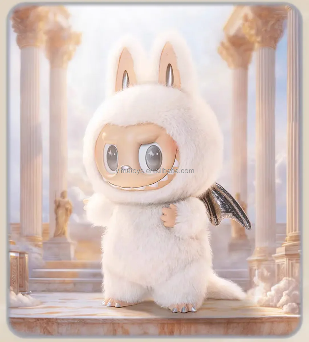海外限定 ジモモ ぬいぐるみ zimomo ホワイト ミルク Yahoo!オークション - 海外限定 ジモモ ぬいぐるみ zimomo