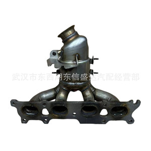 ท่อร่วมไอเสีย Peugeot Citroen 2.0L พร้อมตัวเร่งปฏิกิริยา OE 0341K9 0341R3 อะไหล่เครื่องยนต์ดีเซล - Product Image 2