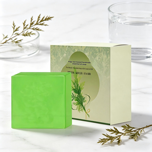 Nuevo Jabón Artesanal de Aceite Esencial de Artemisia, Jabón de Baño <span class=keywords><strong>Limpiador</strong></span> de <span class=keywords><strong>Piel</strong></span> con Espuma Abundante, Venta al por Mayor de Fábrica - Product Image 2