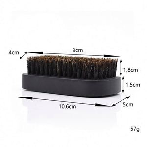 Men's <b>Beard</b> Cleaning Brush Wood Handle Natural Boar Bristle Brush for <b>Beard</b> Grooming - Product Image 6