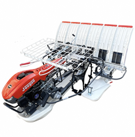 Jeegee 2ZS-6J Semoir-Planteur Autonome à Essence 4/6 Rangs 4,2 kW avec Réglage du Spacing des Trous sur 5 Niveaux