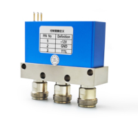 Commutateur coaxial RF SPDT DC vers 12,4 GHz N Failsafe 12V à broches à souder avec TTL Lair Microwave LR1-N12F12-TSS Montage en surface