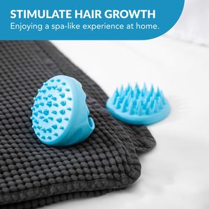 Cepillo de Baño Ecológico de Silicona para Cabello y Dientes, con Mango de Bambú, para Masaje del Cuero Cabelludo y Limpieza del Cabello, para Uso en Casa - Product Image 5