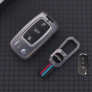 Guscio di Ricambio per Chiave a Scatto VW <span class=keywords><strong>Skoda</strong></span> <span class=keywords><strong>Octavia</strong></span> Fabia Superb - Accessorio Esterno per Auto con Ingegneria di Precisione - Product Image 1