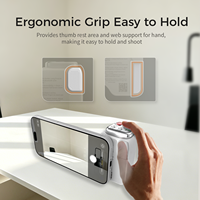 COMITOK Poignée magnétique pour appareil photo de téléphone avec télécommande de zoom, pour agents OEM, vente en gros, utilisation sur bureau, compatible Android et