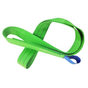 Cường độ cao 2 tấn sử dụng duy nhất vô tận <span class=keywords><strong>Webbing</strong></span> <span class=keywords><strong>Sling</strong></span> vành đai màu xanh lá cây <span class=keywords><strong>Polyester</strong></span> Chất liệu màu xanh lá cây - Product Image 4