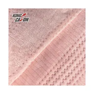 KINGCASON-sábanas de <span class=keywords><strong>cama</strong></span> 4 en 1 para bebé, tela de franela con estampado Jacquard, conjunto de fundas de edredón australiano para todas las estaciones - Product Image 1