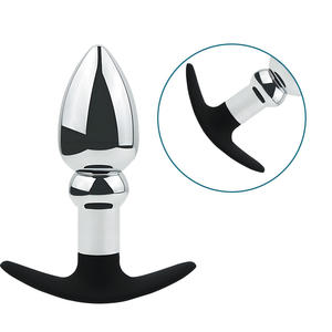 Sexbay Factory Metal Anal Plug Siliconen Ankerbasis Aluminium Seksspeeltjes Butt Plug Prostaatstimulatie Voor Mannen En Vrouwen - Product Image 6