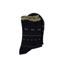 Chaussettes mi-mollet pour femme en jacquard épais Fair Isle, en coton, style Instagram, tendance printemps-automne, blanches, à motifs floraux délicats