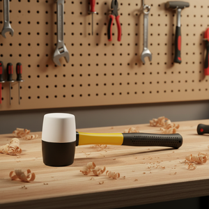 مطرقة مطاطية لأدوات النجارة، عالية الجودة، مصنوعة يدويًا، متعددة الوظائف ومناسبة لليد - Product Image 5