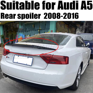 ปีกคาร์บอนไฟเบอร์สำหรับ AUDI A5 สปอยเลอร์หลัง รุ่น Coupe B8 4 ประตู ปี 2008 2009 2010 2011 2012 2013 2014 2015 2016 Sportback สไตล์ M4 - Product Image 1