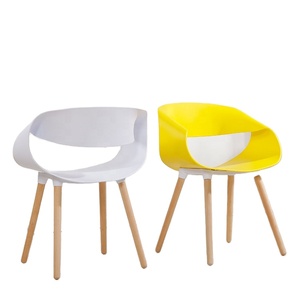 Matériel plastique llena colorida colorida del restaurante comodo PP que <span class=keywords><strong>cena</strong></span> la silla - Product Image 1