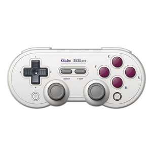 Control inalámbrico original 8BitDo 80DJ04 SN30 Pro G Classic con joystick de efecto Hall, batería de 480 mAh, 18 horas de duración de batería y movimiento de 6 ejes. - Product Image 2