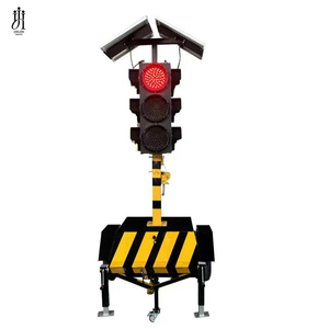 Lampu Lalu Lintas Tenaga Surya Harga Terjangkau Lampu Peringatan Lalu Lintas Tenaga Surya LED untuk Jalan - Product Image 2