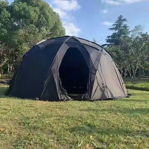 OEM caliente impermeable gran espacio 10 personas tienda ventilada a prueba de sol suelo desmontable para senderismo Picnic tiendas de campaña al aire libre - Product Image 1