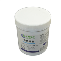 Graisse d'isolation thermique, pâte métallique, en caoutchouc de silicium, thermique