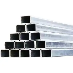 Structural Sections Galvanized Square Carbon Steel Pipe Steal Pipes Tube High Quality Galvanized Square Tube