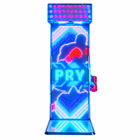 Machine d'arcade de boxe avec testeur de force LED, machine de divertissement à monnayeur pour centre de jeux intérieur