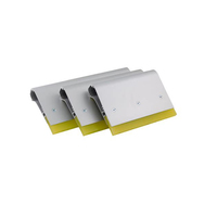 Poignée en aluminium de haute qualité sérigraphiée avec caoutchouc de raclette en polyuréthane pour l'impression