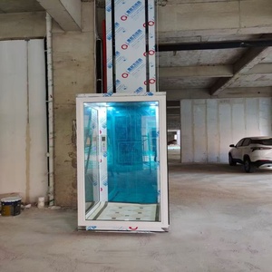 Elevador de Mercancías Vertical Hidráulico Totalmente Cerrado Eléctrico con Certificación CE ISO de Senshuo, Capacidad de 2000 kg, Elevador para Exteriores - Product Image 3