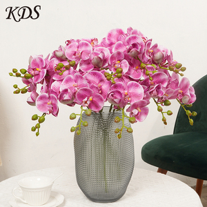 Orchidées à fleurs artificielles Nouveau design de haute qualité Fleurs de luxe <span class=keywords><strong>Orchidée</strong></span> en latex Faux sentir l'<span class=keywords><strong>orchidée</strong></span> la décoration de la maison de mariage - Product Image 1