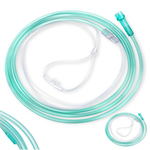 <span class=keywords><strong>Masque</strong></span> facial jetable de qualité médicale avec tube de 7 pieds pour thérapie <span class=keywords><strong>à</strong></span> <span class=keywords><strong>haute</strong></span> <span class=keywords><strong>concentration</strong></span> d'O2 <span class=keywords><strong>en</strong></span> vrac - Product Image 1