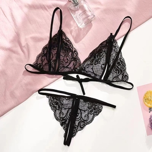 Op maat gemaakte bestseller sexy lingerie set met kant, open straps en zacht, comfortabel ontwerp voor vrouwen - Product Image 2