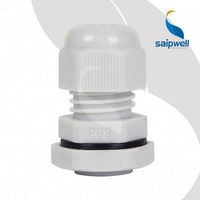 Presse-étoupe en laiton et nylon SAIPWELL, étanche IP68, PG7-PG36 M20-M36, -40°C à +100°C