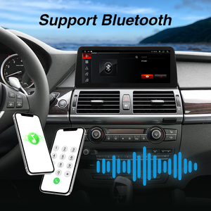 Android Carplay Tự Động Xe Màn Hình Cho BMW X6 X5 E70 E71 Ccc 2007 2010 Đa Phương Tiện Máy Nghe Nhạc 4G DSP 360 Đầu Đơn Vị Xe Hệ Thống Âm Thanh Stereo - Product Image 4