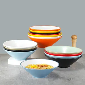Custom 2 Color Soup Bowl Western Ramen Noodles Instant Bowl For Restaurants Hotel Home
