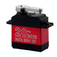 DS3218MG 270 20KG Servo numérique haute tension 5V-6.8V, grand couple, étanche, pour voitures RC, drones et accessoires à l'échelle 1/8, 1/10, 1/12