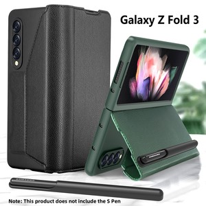 Best-seller transfrontalier : Étui porte-stylo en TPU pour Galaxy Z Fold 3/Fold 4, conçu pour un usage professionnel, avec plusieurs emplacements pour cartes. - Product Image 1