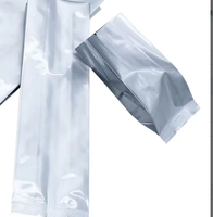 Sacs d'emballage pour café et thé, en PET/VMPET/PE métallisé argenté, imprimés sur mesure, refermables, à fond plat, type Doypack, vente en gros