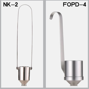 Gobelet de viscosimétrie portable à quatre compartiments n° 2 No. 4 fonctions de mesure et de synchronisation de l'encre avec revêtement en cuivre et acier inoxydable - Product Image 5
