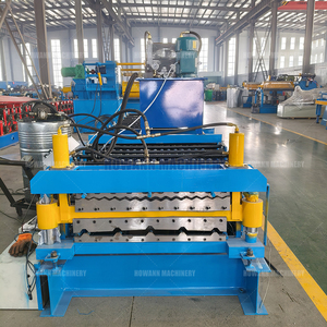 เครื่องทำแผ่นกระดาษลูกฟูกสองชั้นเครื่องขึ้นรูปม้วนกระเบื้องลูกฟูก - Product Image 2