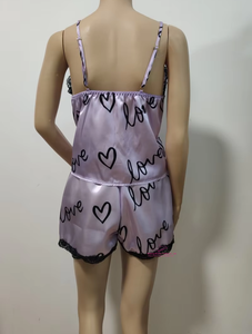 Pijama Feminino de Duas Peças Estampado Conjunto de Dormir - Product Image 6