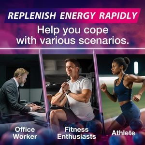 OEM/ODM ผลิตภัณฑ์เสริมอาหารสำหรับผู้ใหญ่ ครีเอทีนโมโนไฮเดรตแบบกัมมี่ ปราศจากน้ำตาล ช่วยจัดการพลังงาน บรรจุ 60 เม็ด - Product Image 4