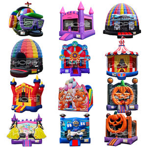 Castillo inflable comercial de temporada de <span class=keywords><strong>Halloween</strong></span>, casa embrujada, puente de Castillo de rebote con laberinto para fiestas y eventos - Product Image 5