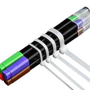 4.8*300/100 पीसी कारखाने प्रत्यक्ष बिक्री सस्ती स्व-लॉकिंग नायलॉन 66 केबल केबल संबंधों के साथ स्व-लॉकिंग केबल - Product Image 4