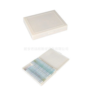 Portaobjetos de microscopio biológico experimental, 50 tipos, materiales didácticos biológicos, preparaciones biológicas en portaobjetos - Product Image 4