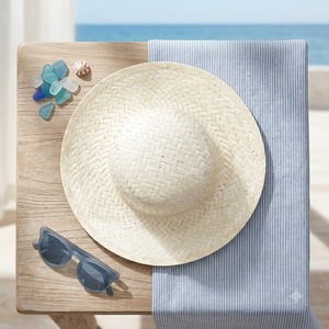Vente directe du fabricant, chapeau de paille Panama de haute qualité, design tendance pour l'été, personnalisé, pour les vacances à la plage - Product Image 1