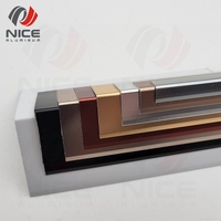 Système de bordure de toit en alliage d'aluminium moderne, durable, imperméable et de haute qualité pour carrelage, installation facile