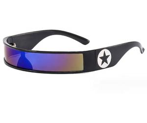 Vente chaude protection UV une pièce lunettes de soleil mode lunettes de soleil cadre petites nuances lunettes de soleil luxe y2k lunettes de soleil vint - Product Image 1