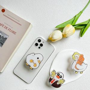 Support de téléphone en acrylique personnalisé en gros, support de téléphone par sublimation, support de téléphone portable mignon de dessin animé, support de téléphone portable en plastique personnalisé avec logo - Product Image 5